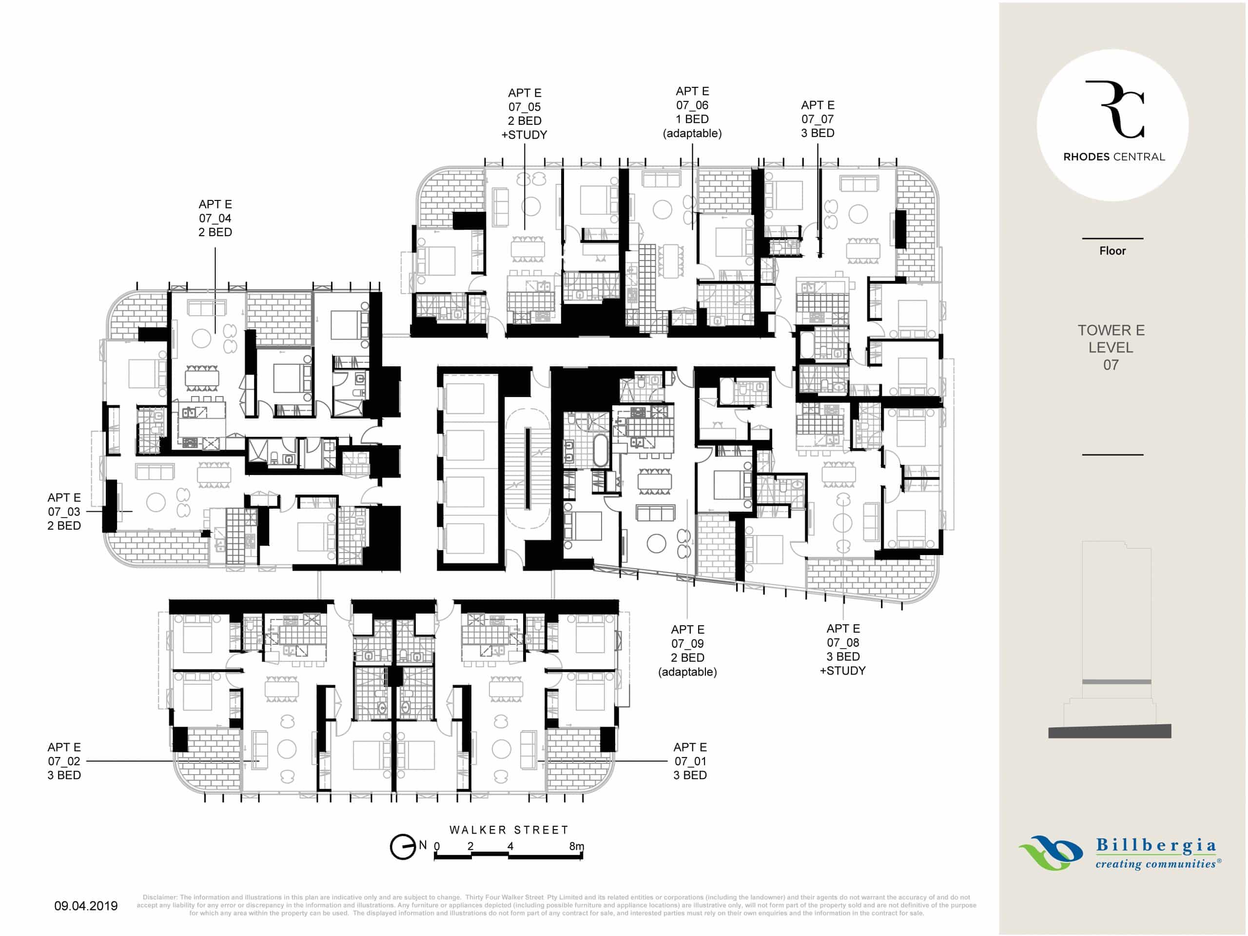 Rhodes Central “Tower E” By Billbergia – airHomes Sale